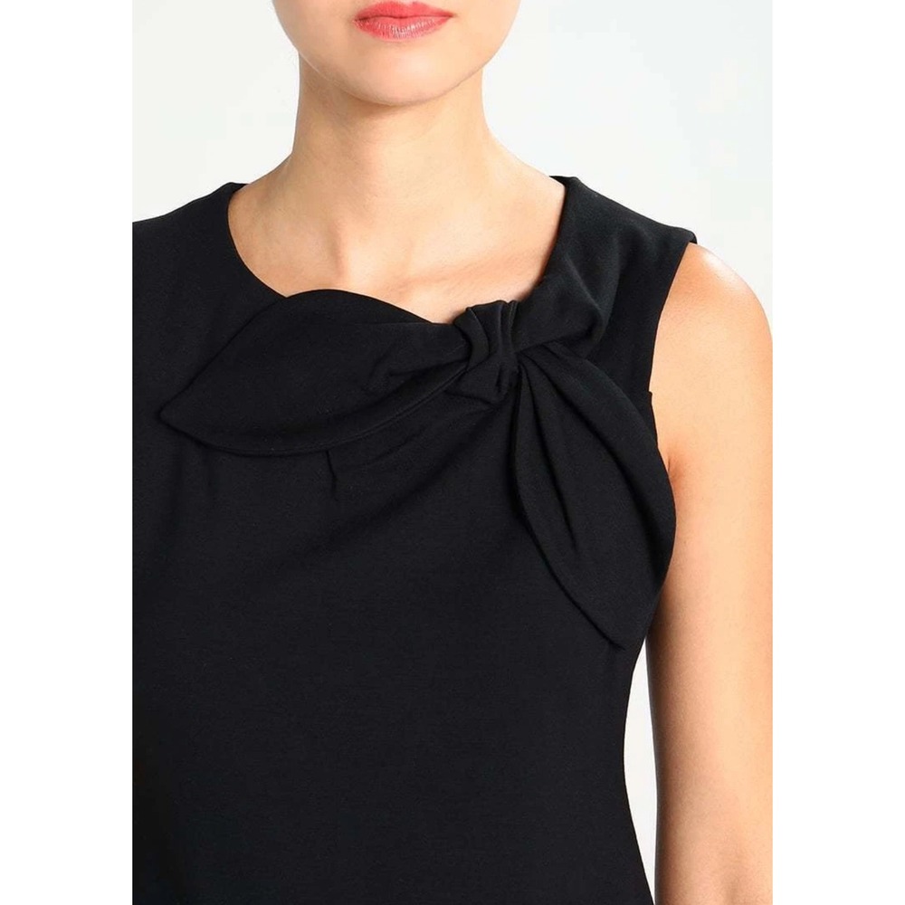 Banana Republic Black Bow-Neck
Ponte‎ Sheath Dress size 12